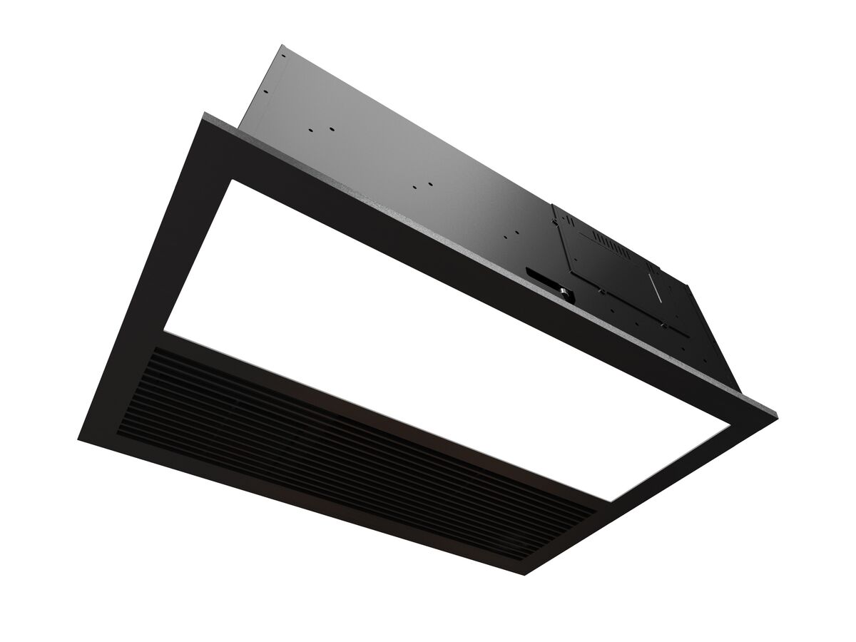 Reece Kado Lux 3 In 1 Fan Heater (LED) Matte Black