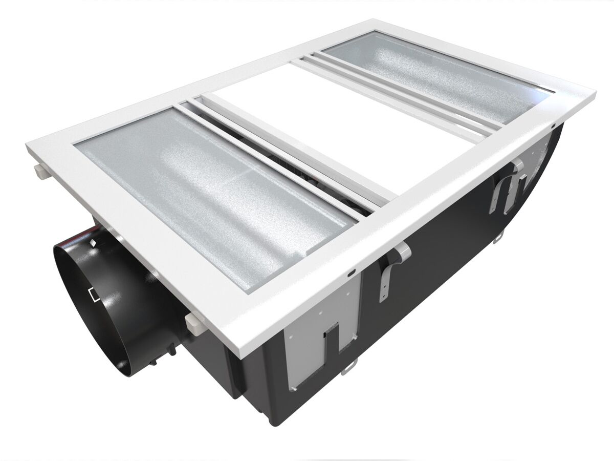 Reece Kado Lux 3-in-1 Heat Lamp Exhaust White