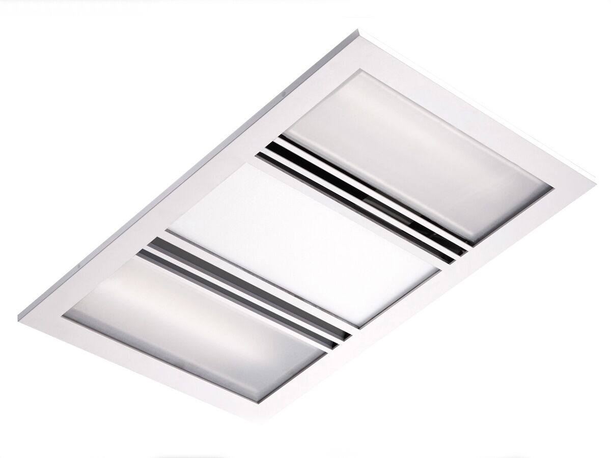 reece Kado Lux 3-in-1 Heat Lamp Exhaust White