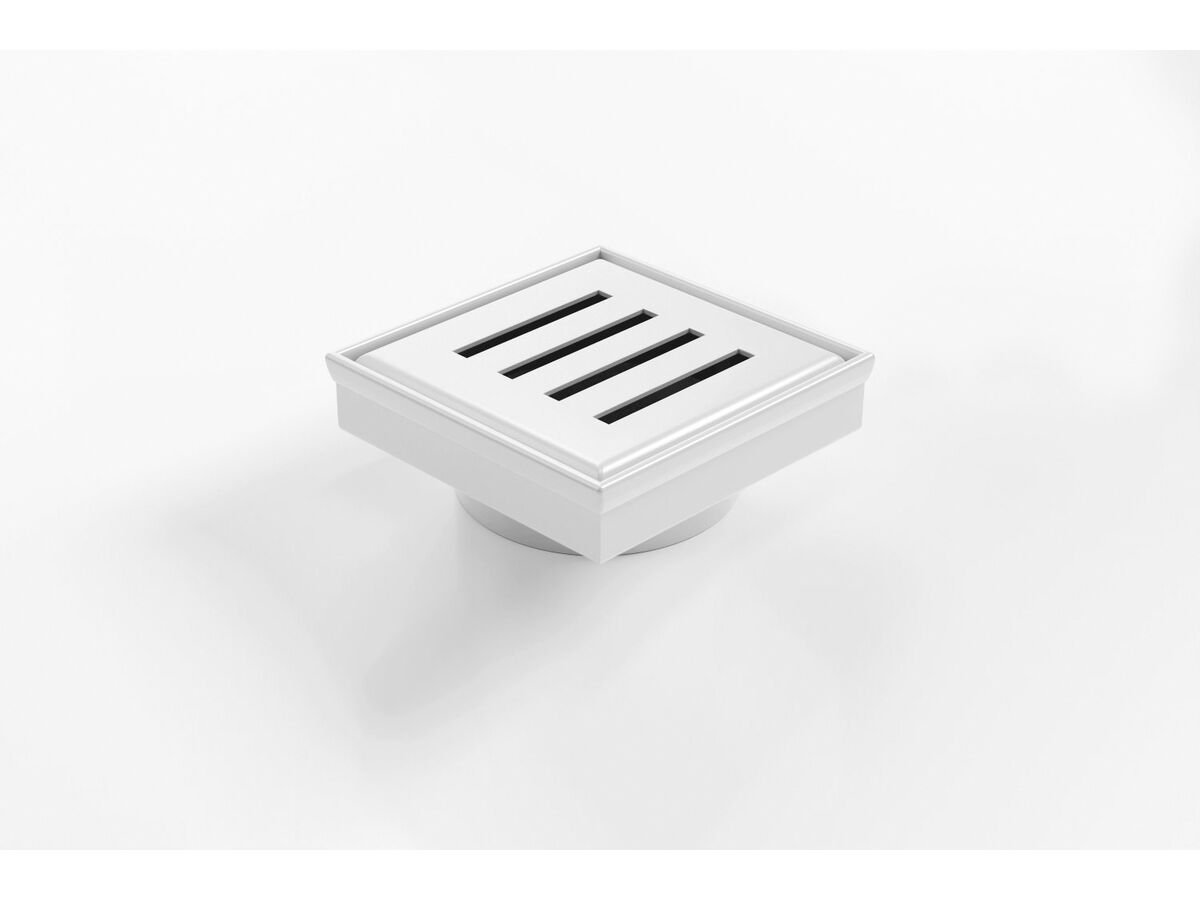 reece Kado Lux Floor Waste 97mm DN80 Matte White
