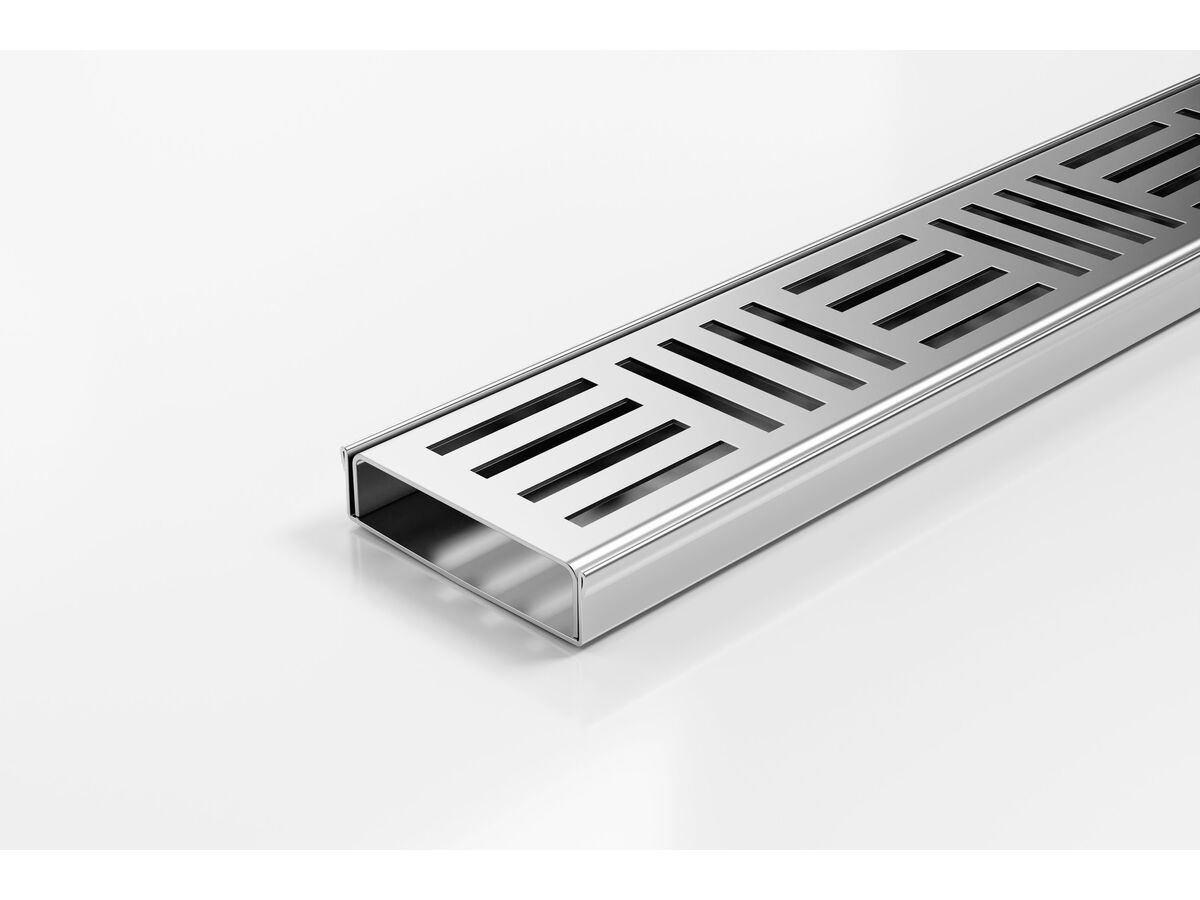 reece Kado Lux Shower Channel Kit Satin 1200mm