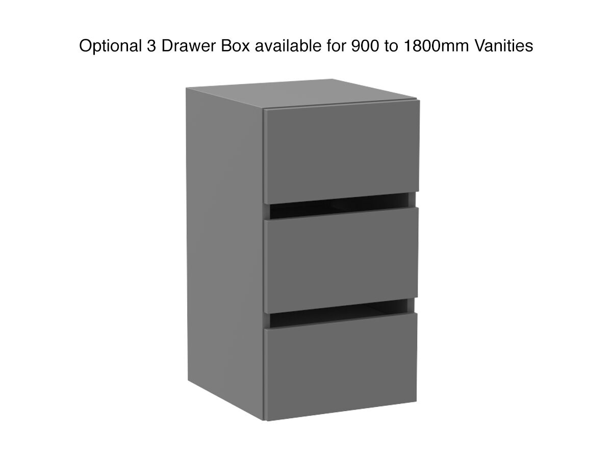reece Kado Lux Trio Drawer Box 3 Drawers