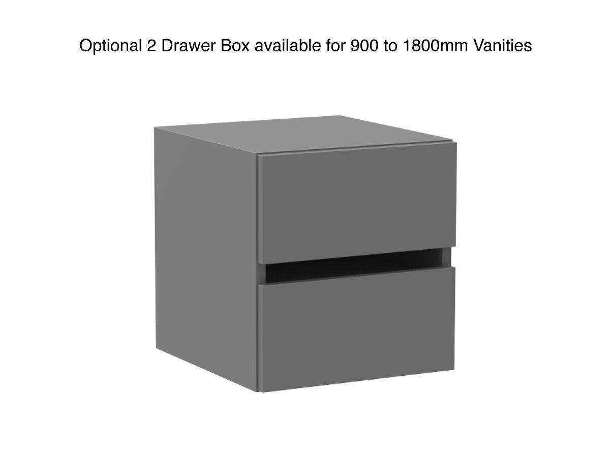 reece Kado Lux Twin Drawer Box 2 Drawers