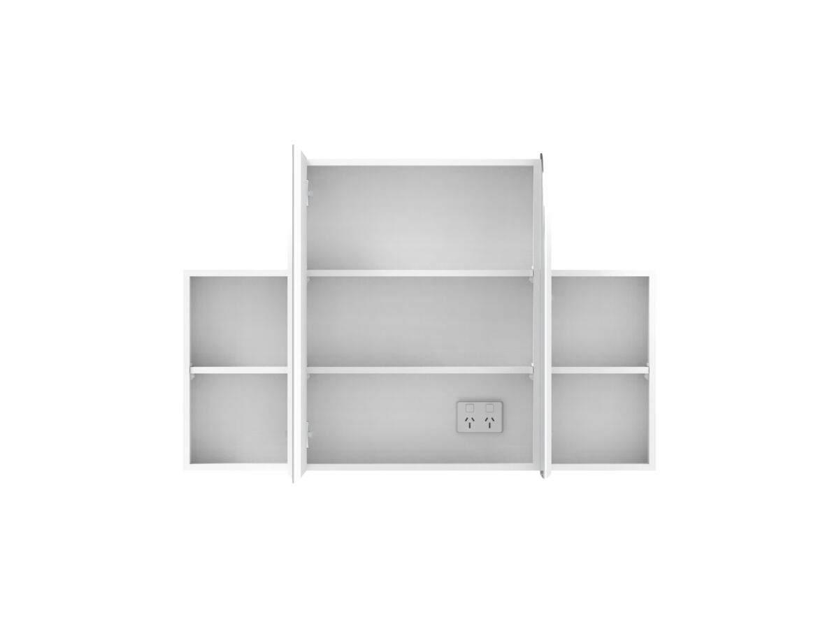 Reece Kado Neue Arch 3 Door Mirror Cabinet 1200mm