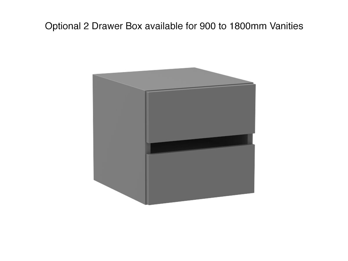 reece Kado Neue Twin Drawer Box 2 Drawers