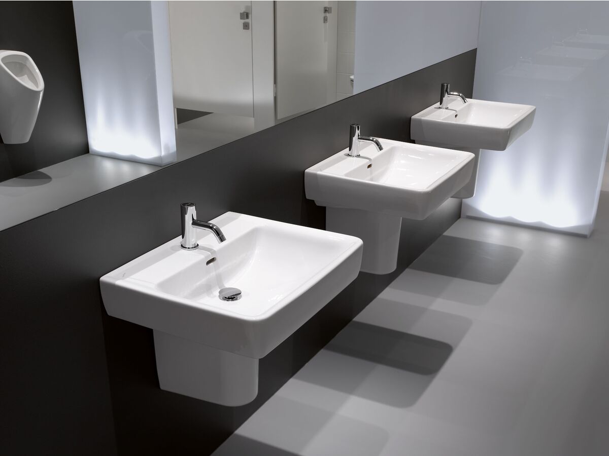 Reece LAUFEN Pro A Wall Basin Semi-Pedestal White