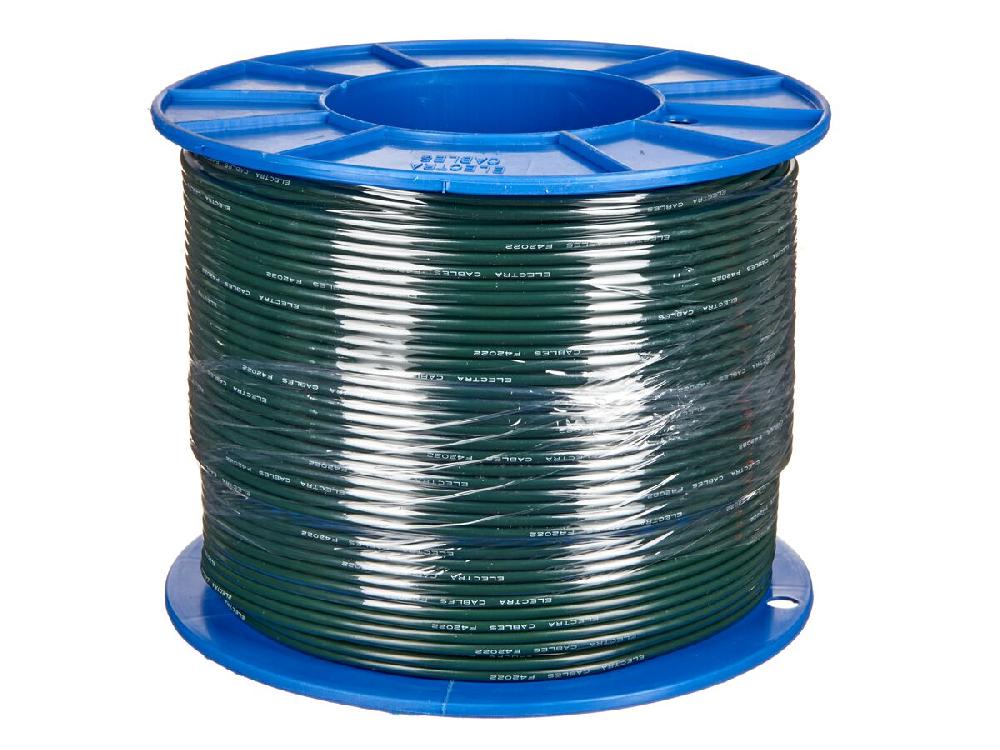 reece Lighting Cable Green 1.3mm Figure 8 100M