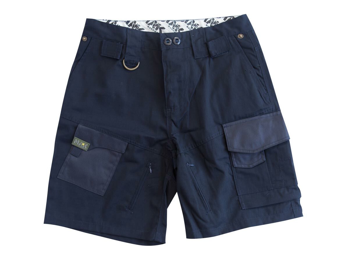 Reece MAK Workwear Ripstop Shorts Navy - 38