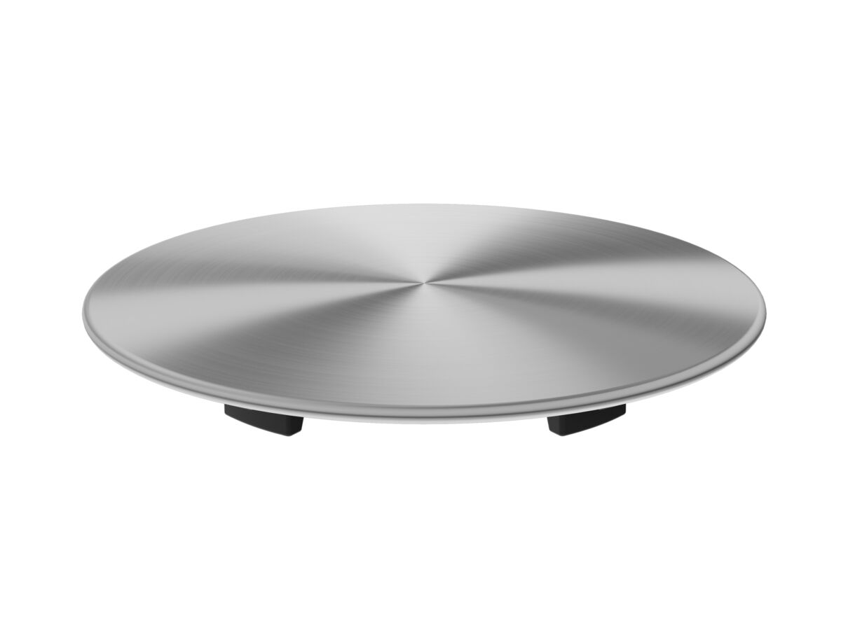 reece Memo Waste Cover Brushed Stainless Steel