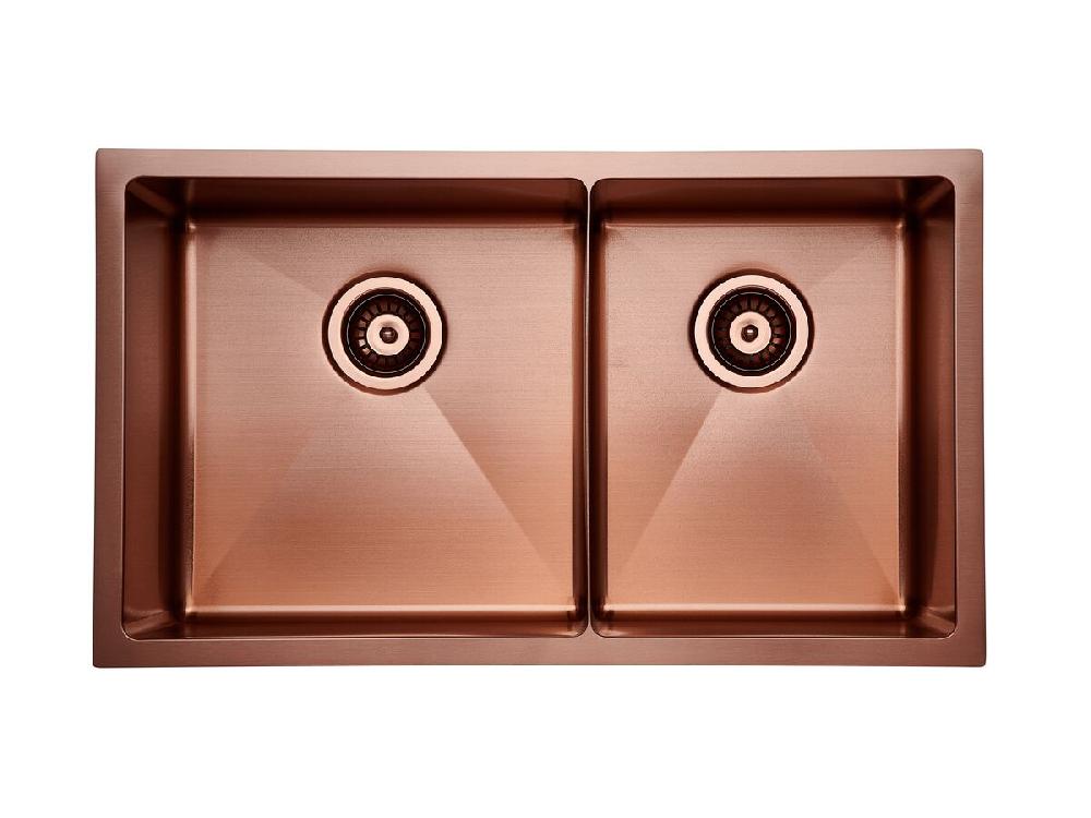 Reece Memo Zenna 1 3/4 Bowl Sink Nanoplated Bronze