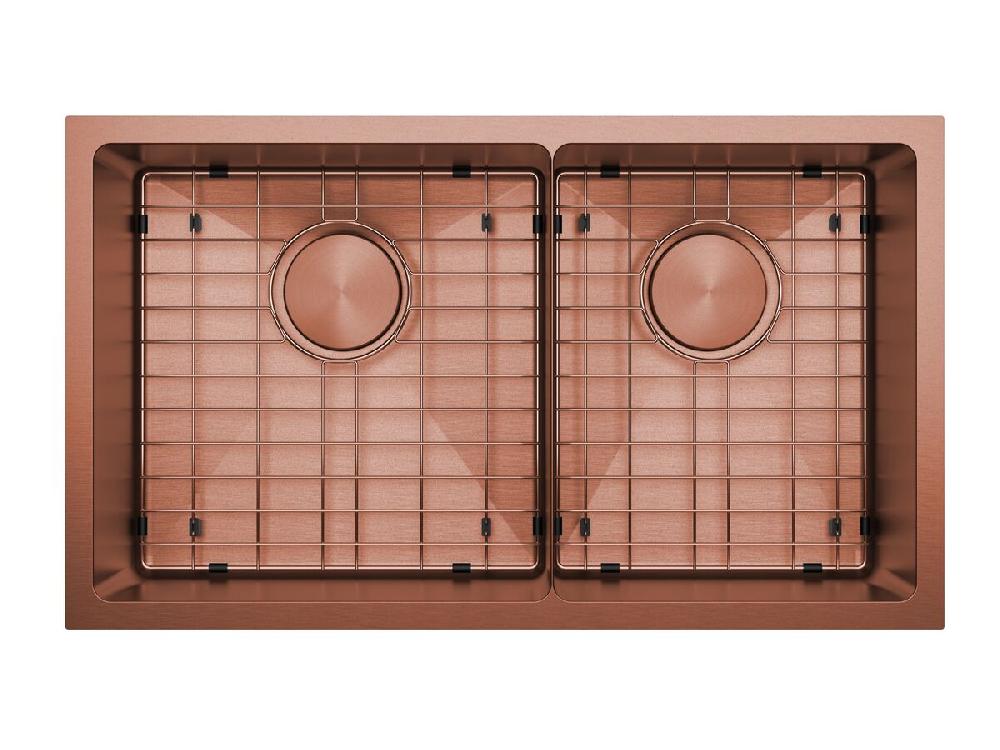 reece Memo Zenna 1 3/4 Bowl Sink Nanoplated Bronze