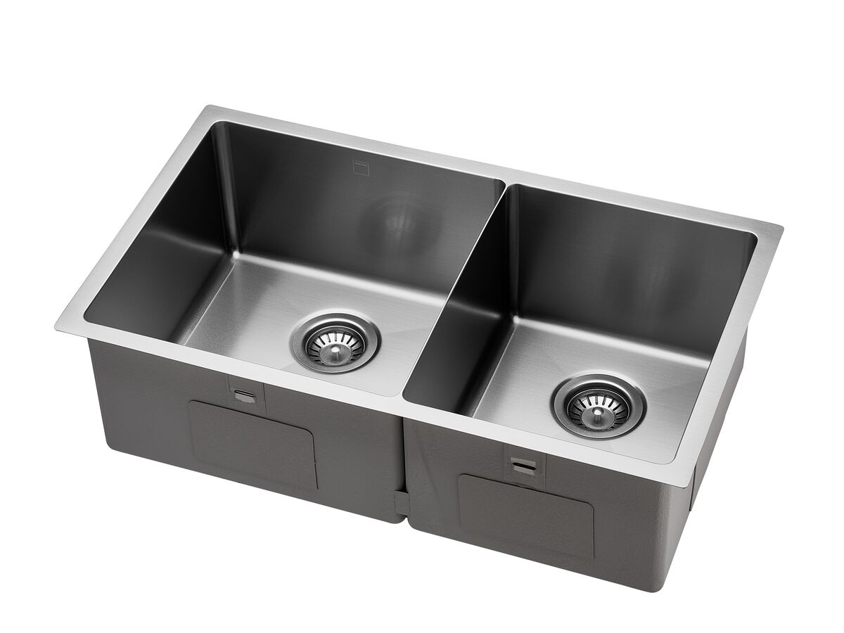 Reece Memo Zenna 1 3/4 Bowl Sink Nanoplated Nickel