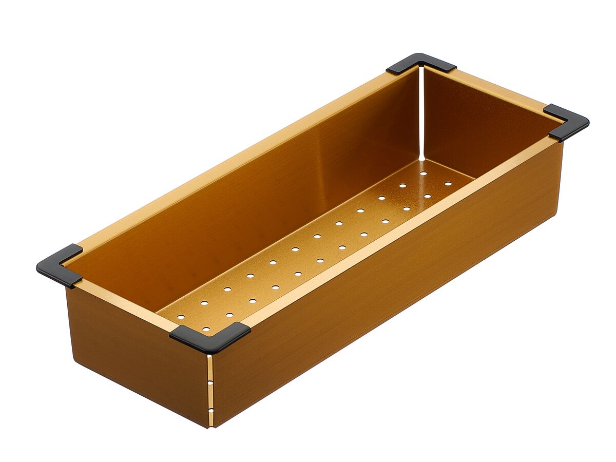reece Memo Zenna Colander 168mm x 420mm Gold