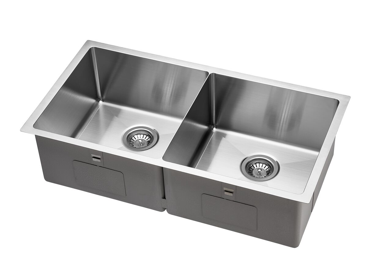 Reece Memo Zenna Double Bowl Sink Stainless Steel