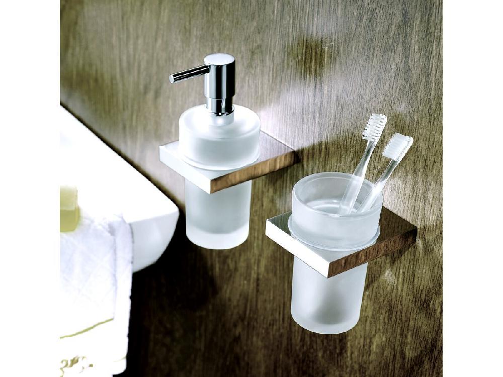 Reece Milli Edge Wall Mounted Tumbler Glass/Chrome