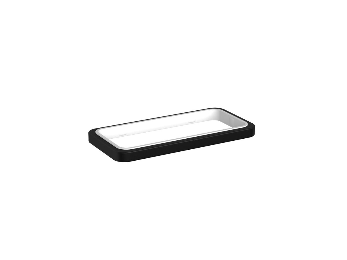 reece Milli Glance Double Bench Mount Holder Black