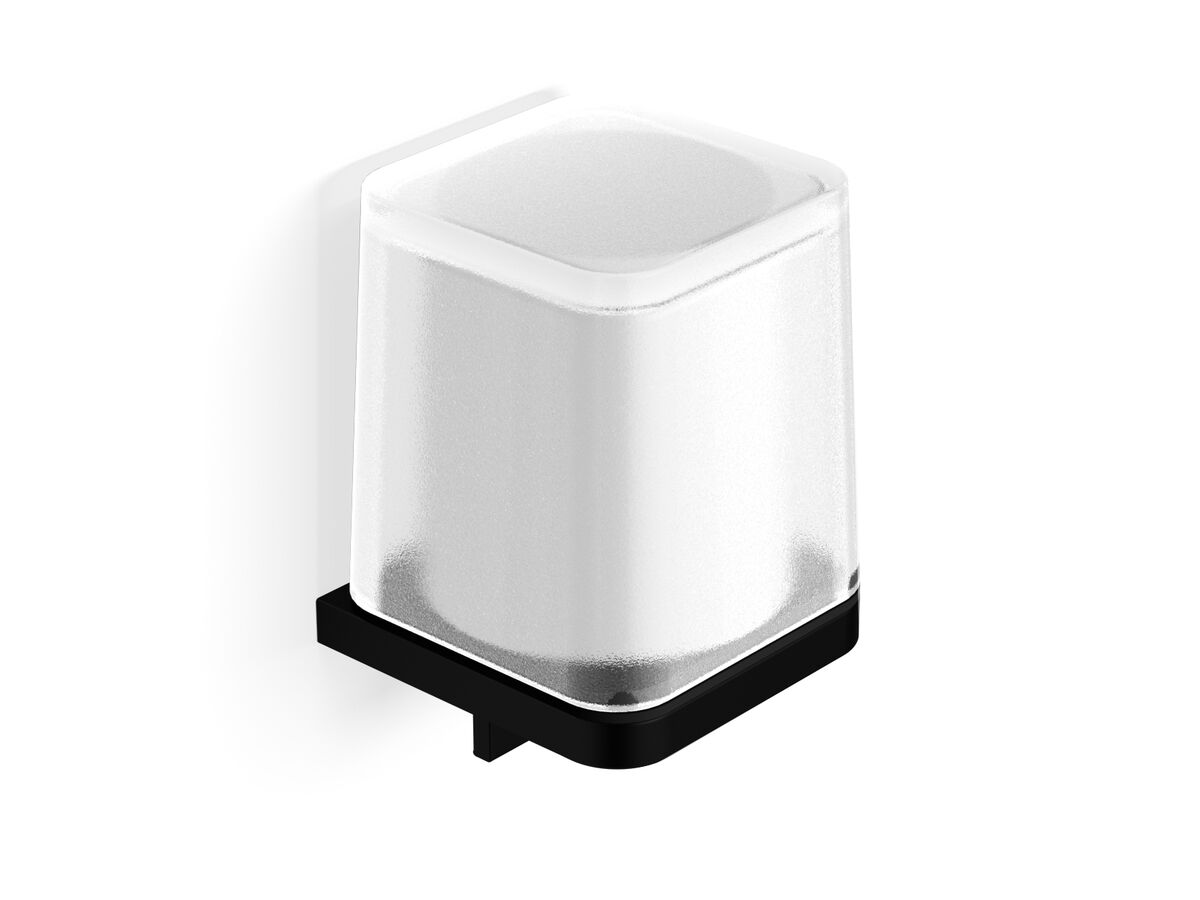 reece Milli Glance Glass Soap Dispenser Black