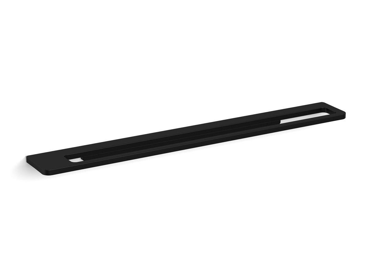 reece Milli Glance Single Towel Rail 600mm Black