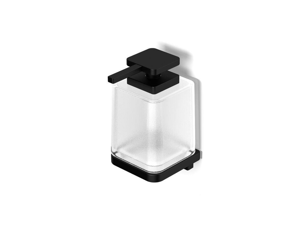 reece Milli Glance Wall Mount Soap Dispenser Black