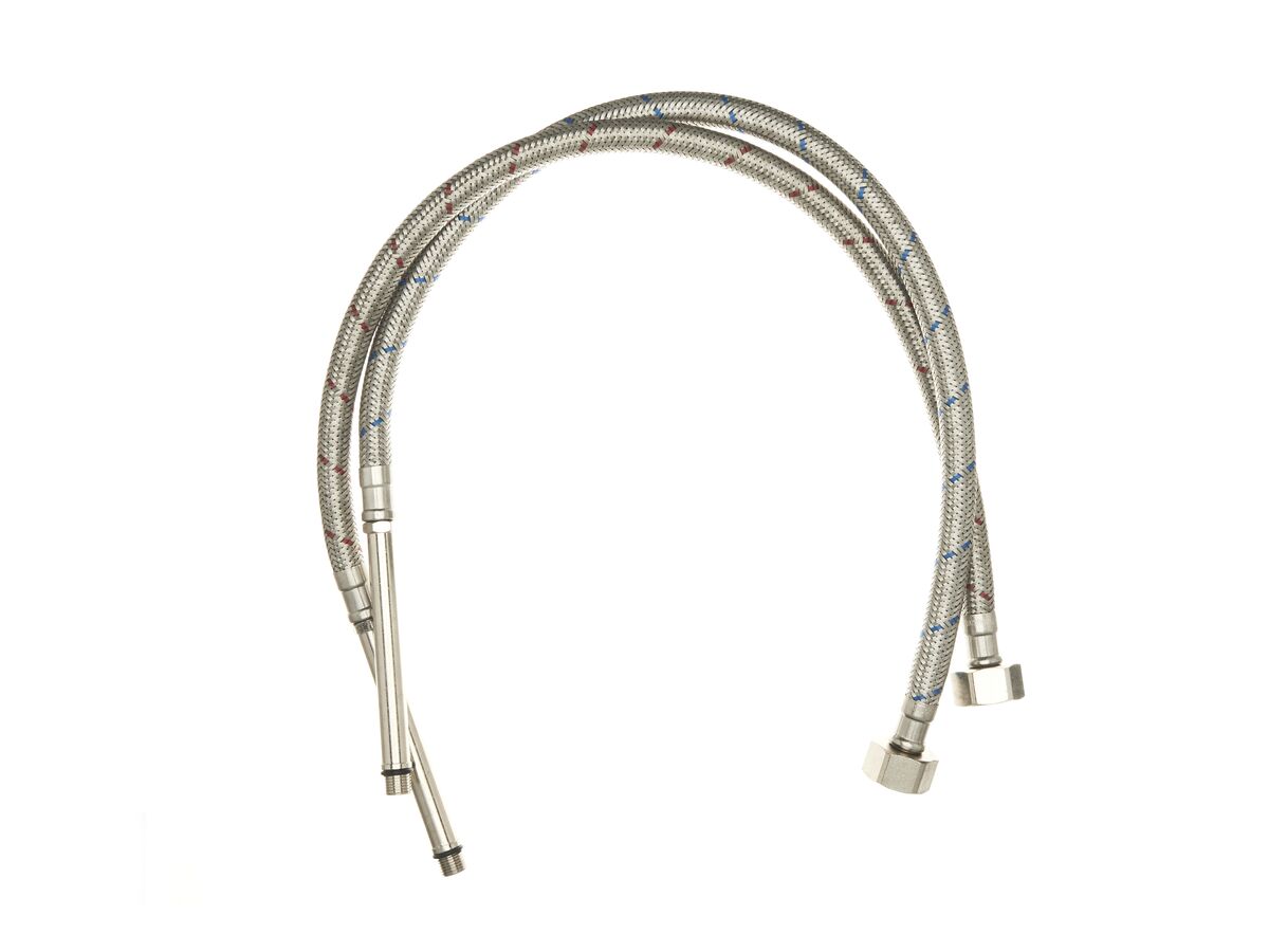 reece Milli Inox Basin Mixer Tap Hose Extensions
