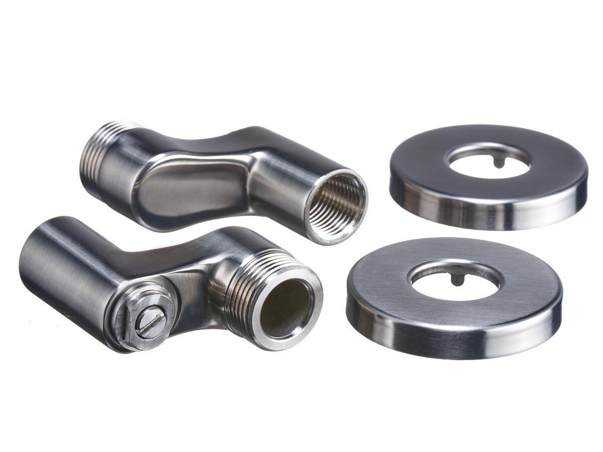 reece Milli Inox Offset Connectors Stainless Steel
