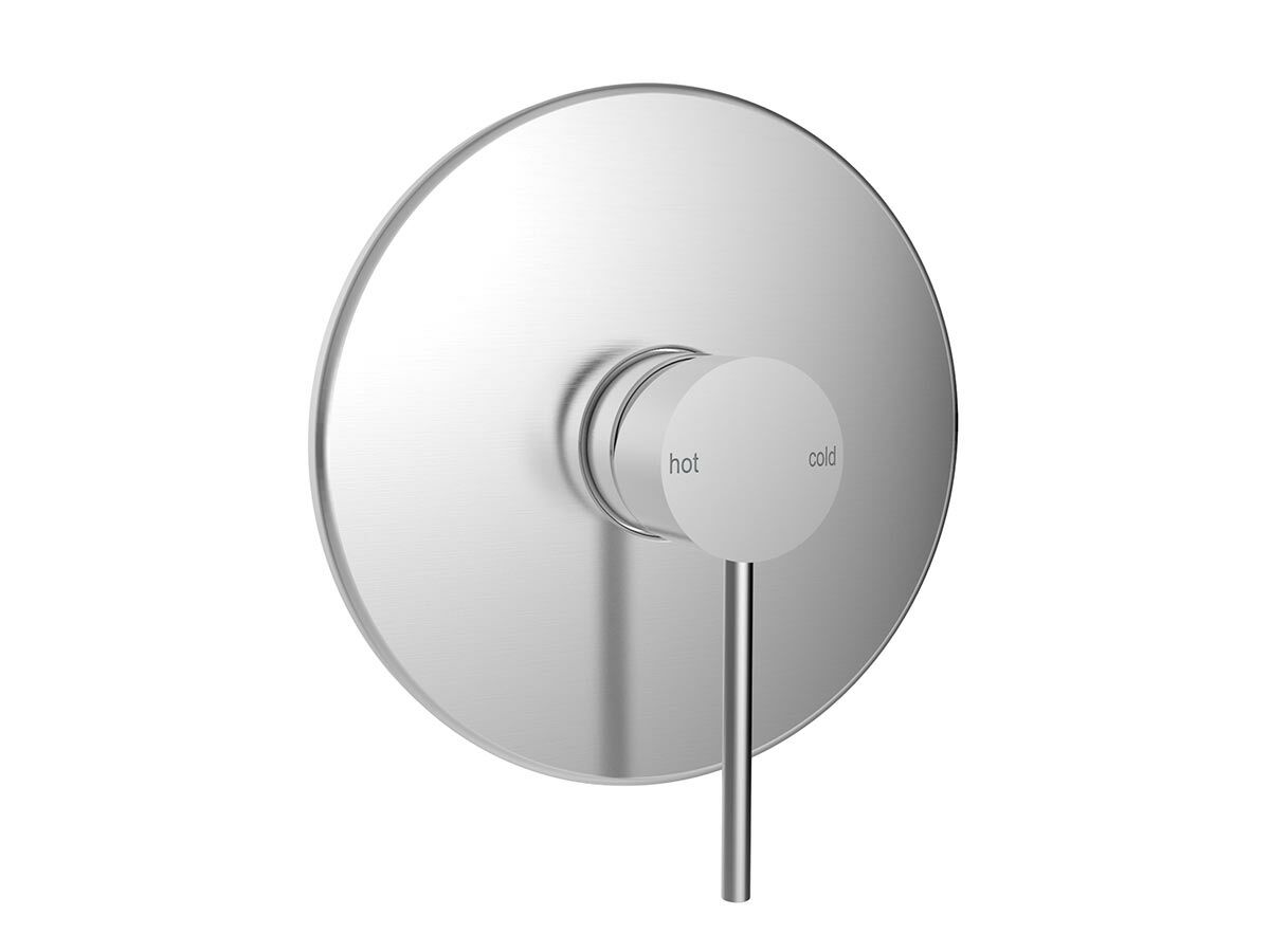 Reece Milli Inox Shower Mixer Tap Stainless Steel