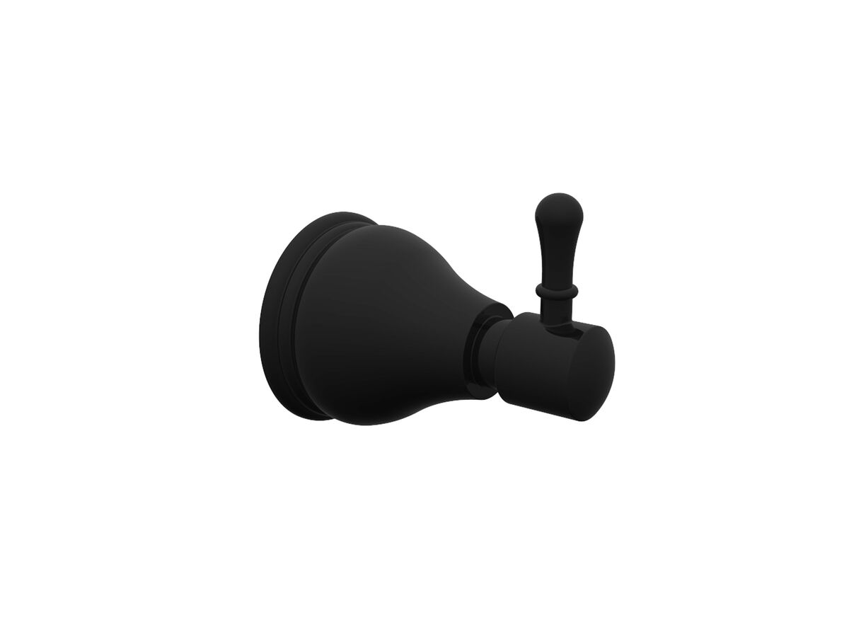 reece Milli Monument Edit Robe Hook Matte Black