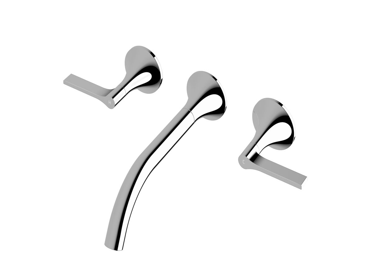 reece Milli Oria Wall Bath Set 215mm Chrome
