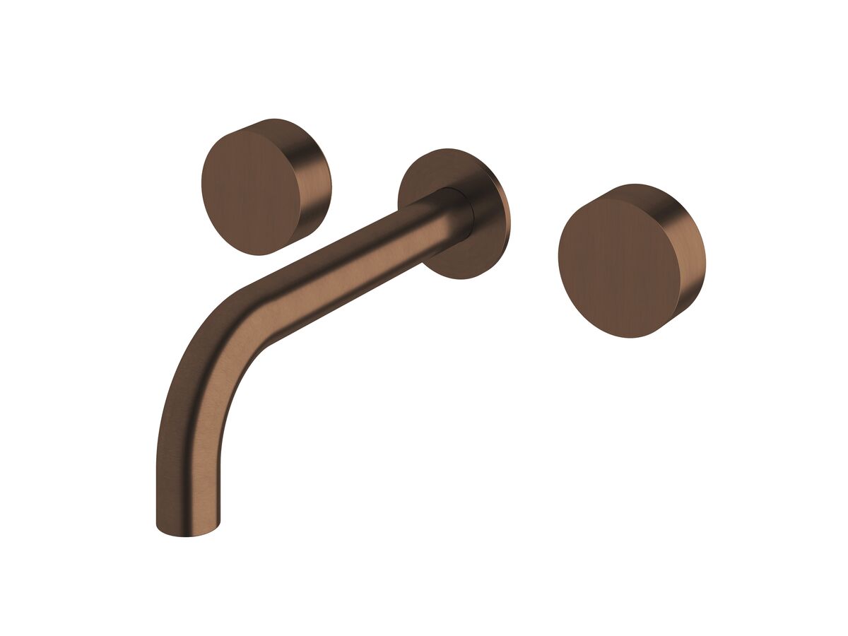 reece Milli Pure Bath Set 200mm PVD Brushed Bronze