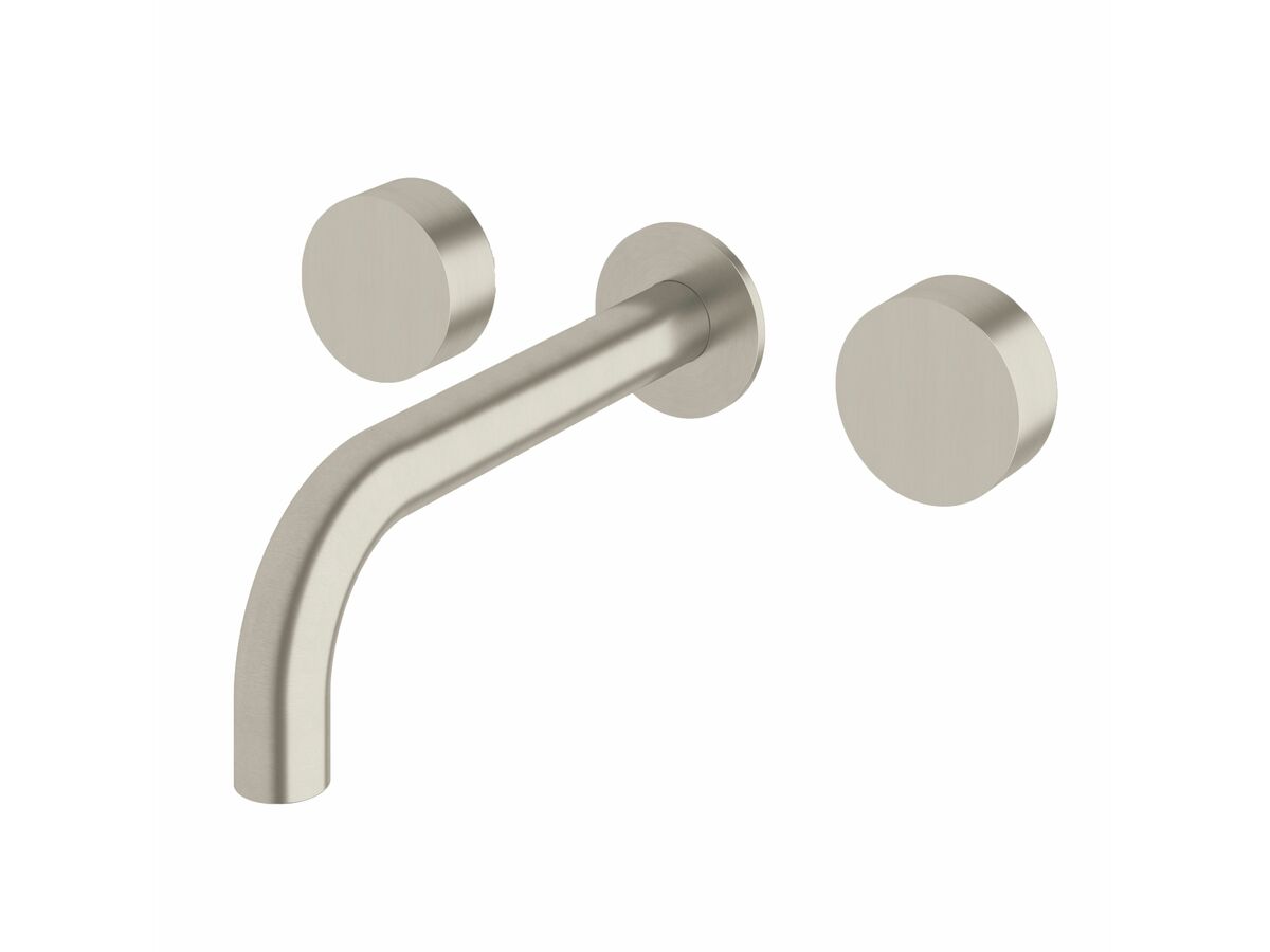 reece Milli Pure Bath Set 200mm PVD Brushed Nickel