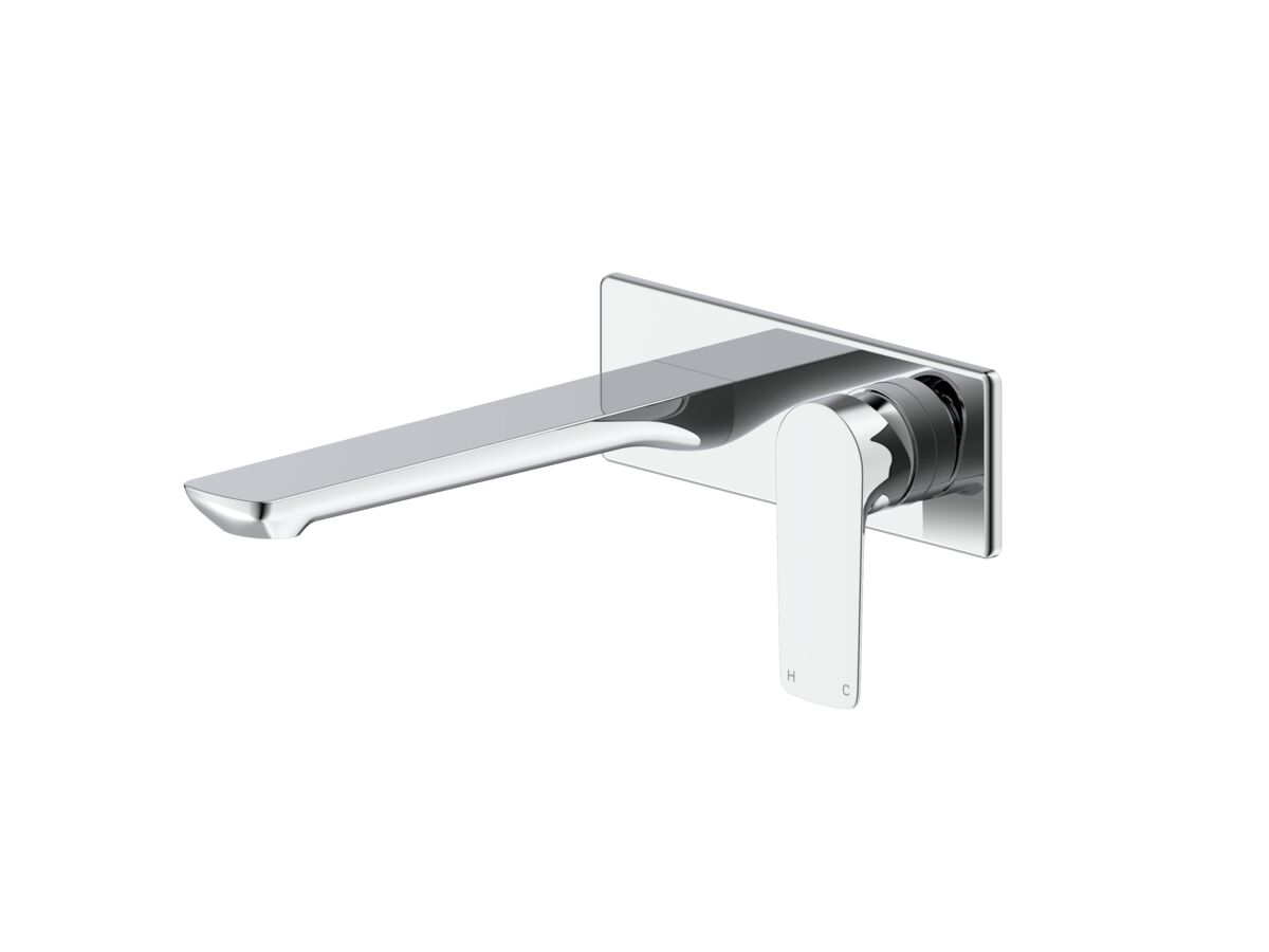 reece Milli Trace Wall Bath Mixer Set Chrome