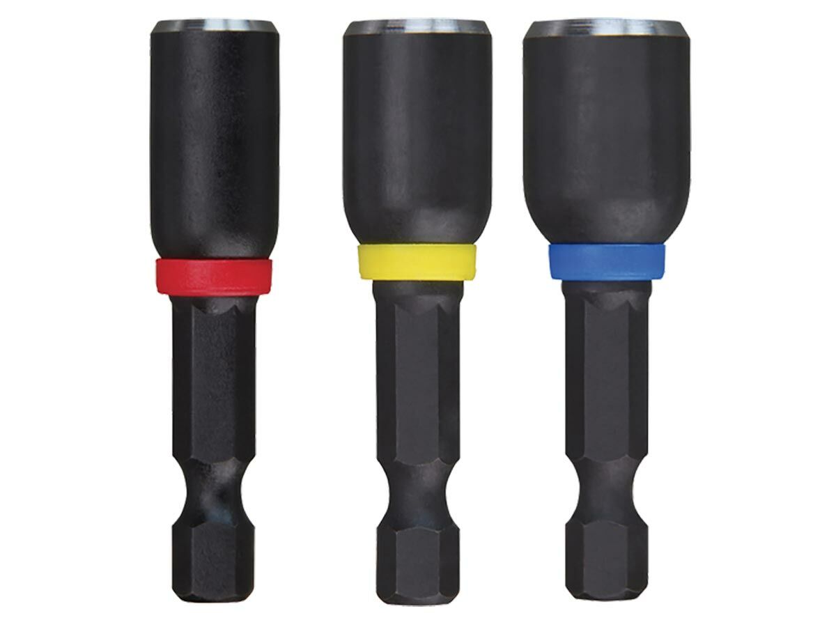 reece Milwaukee 3 Piece Shockwave Nut Driver Set