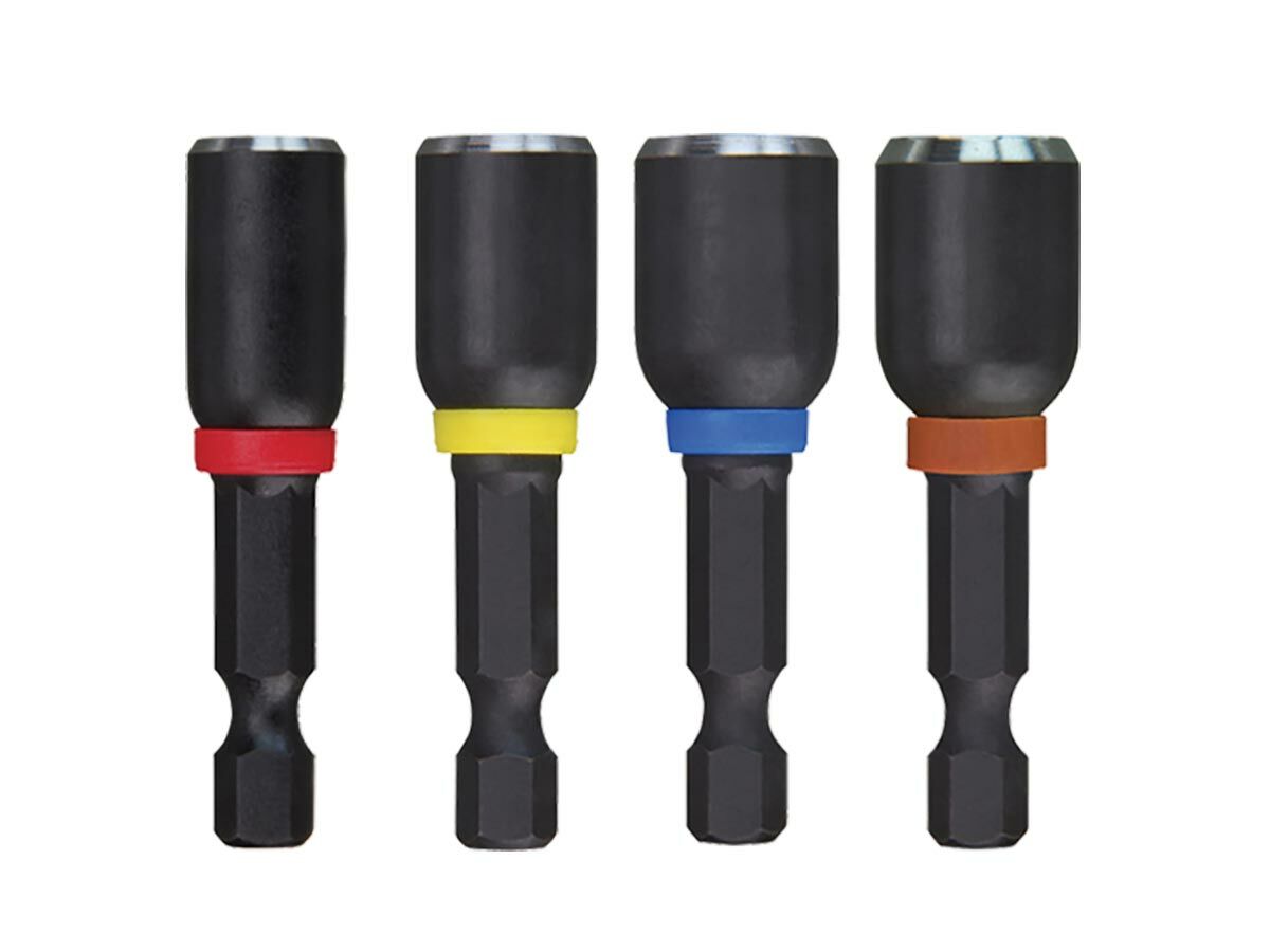 reece Milwaukee 4 Piece Shockwave Mag Nut Driver