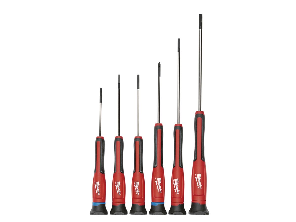 reece Milwaukee 6 Piece Precision Screwdriver Set