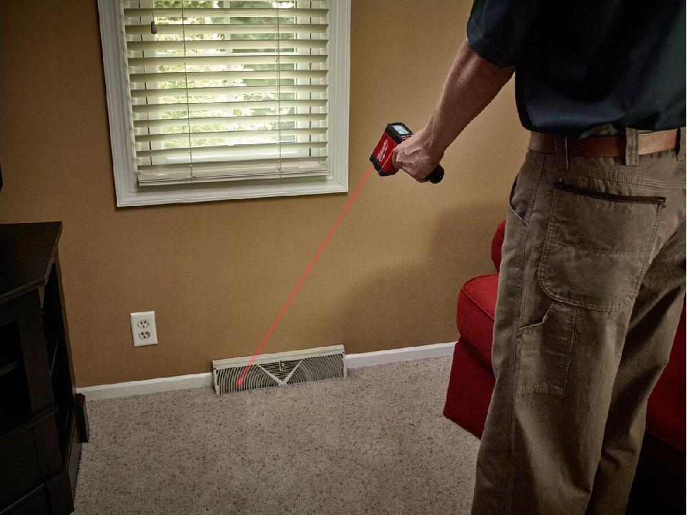 Reece Milwaukee Alkaline Laser Temperature Gun