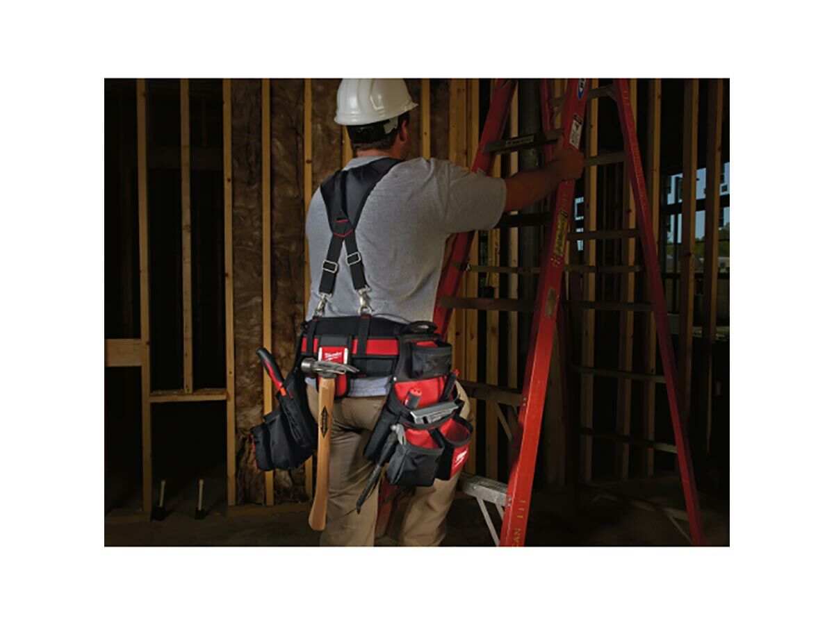 Reece Milwaukee Contractors Work Belt With Bag