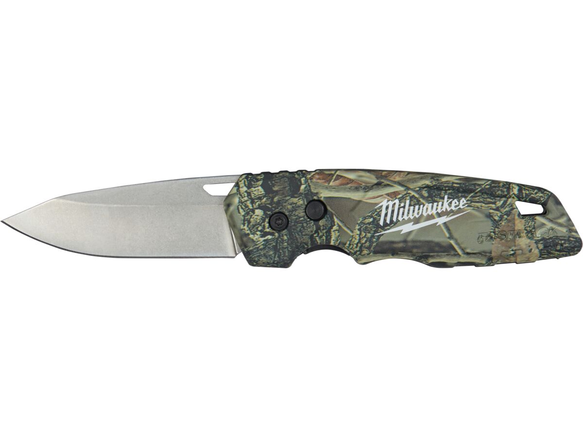 Reece Milwaukee Fastback Folding Camo Knife