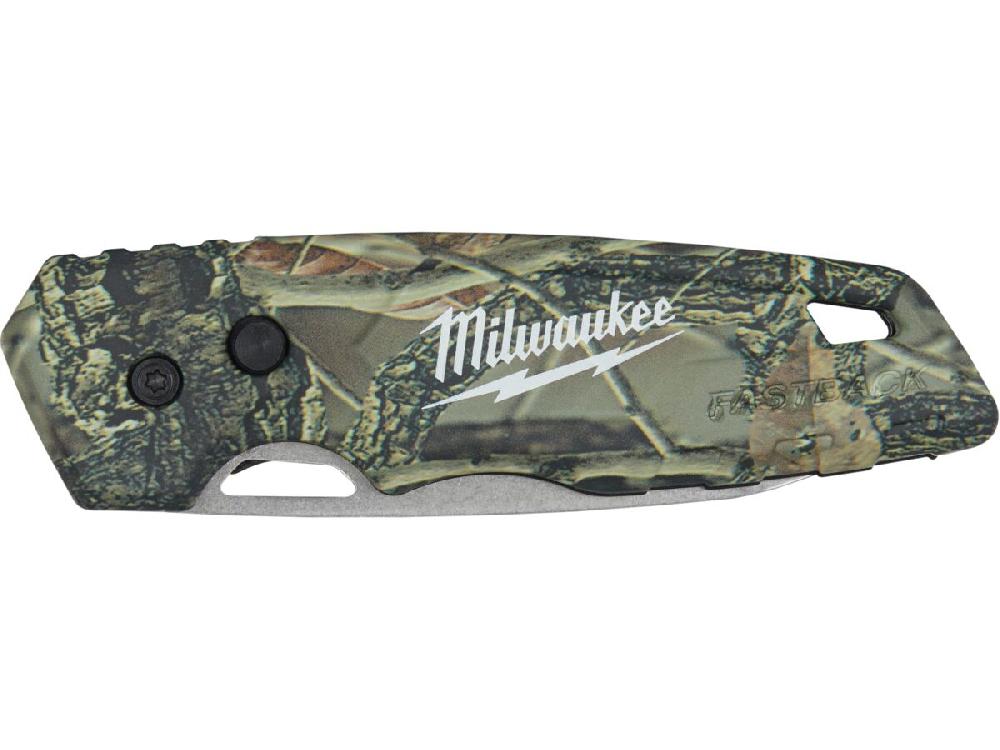 reece Milwaukee Fastback Folding Camo Knife