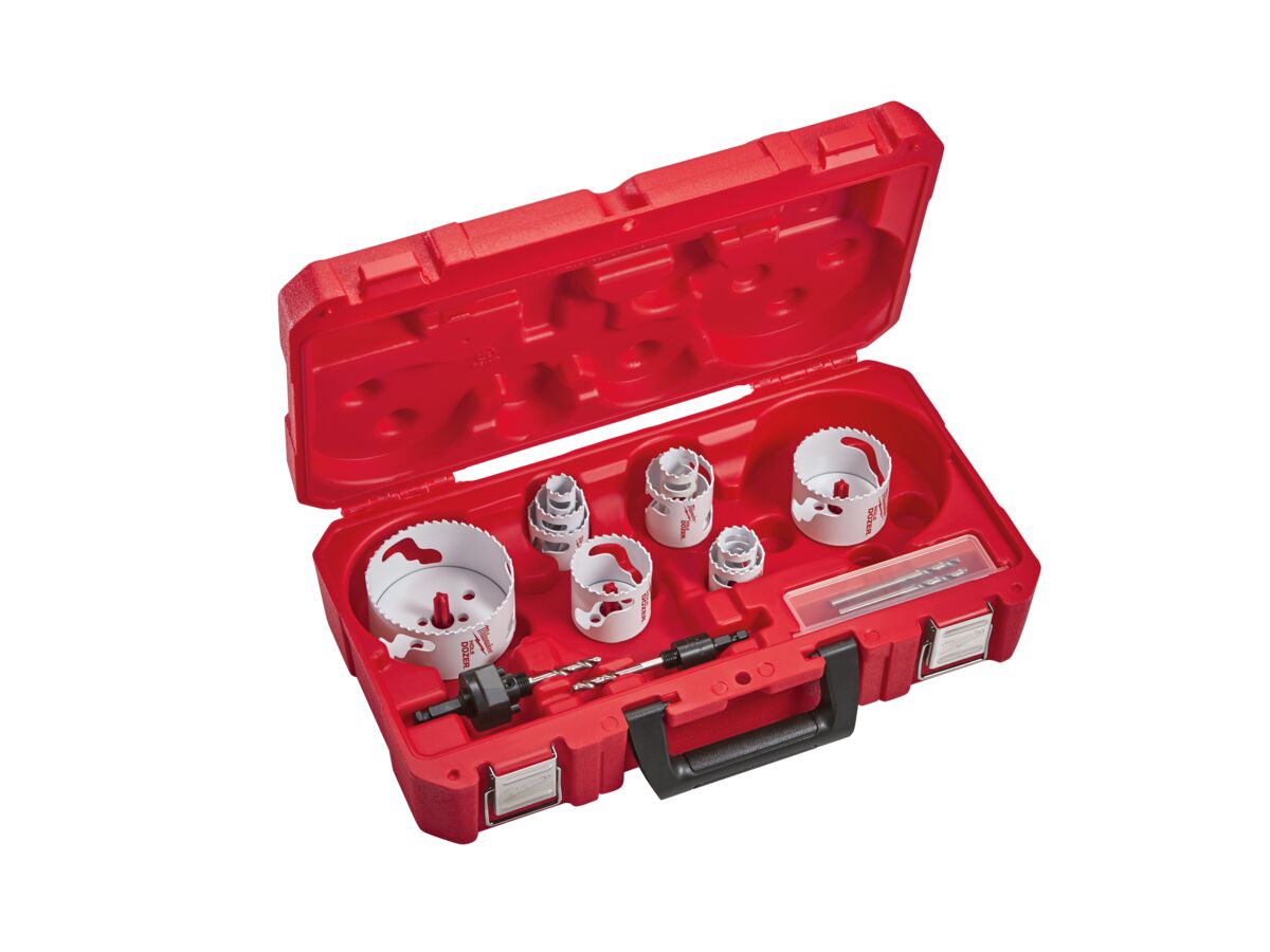 reece Milwaukee Hole Saw 14 Piece Plumbers Set