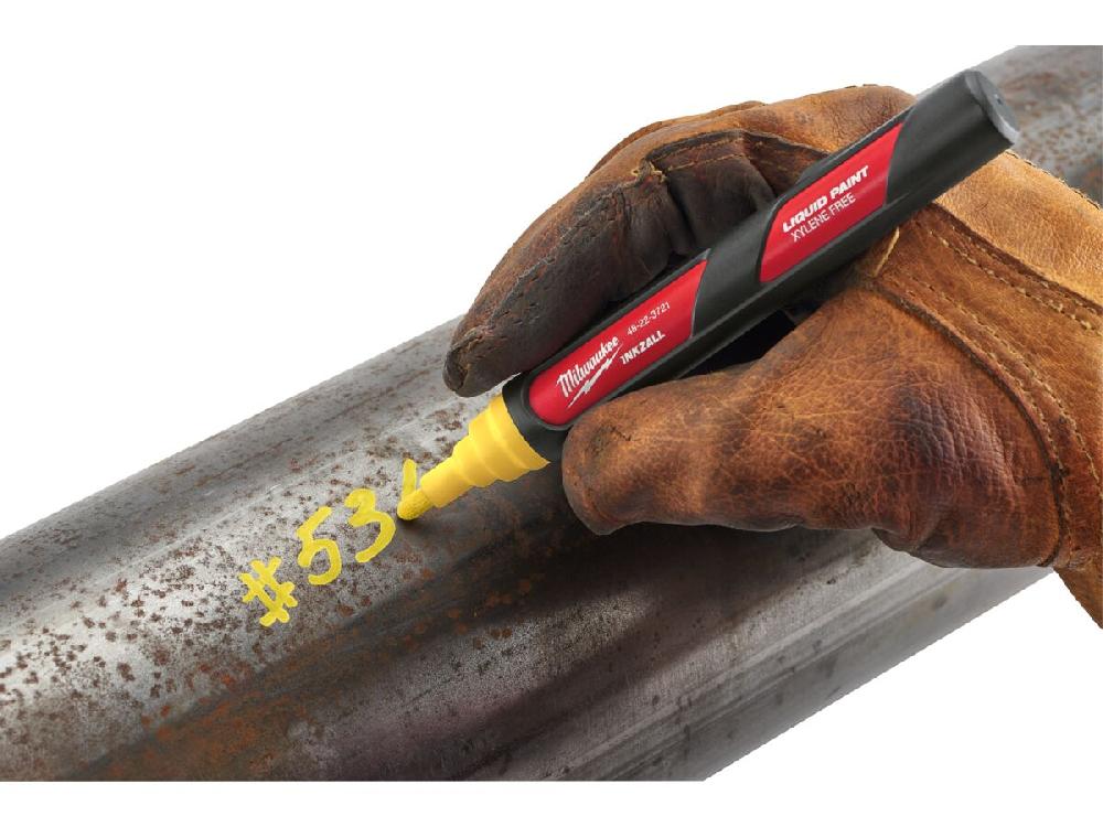 Reece Milwaukee Inkzall Paint Marker Yellow