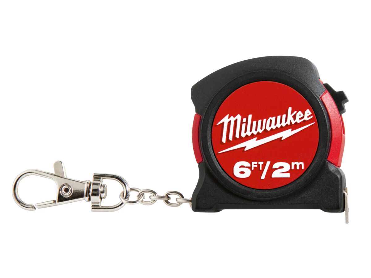 reece Milwaukee Keychain Tape Measure 2mtr / 6FT