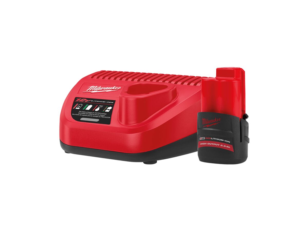 reece Milwaukee M12 2.5Ah Starter Pack