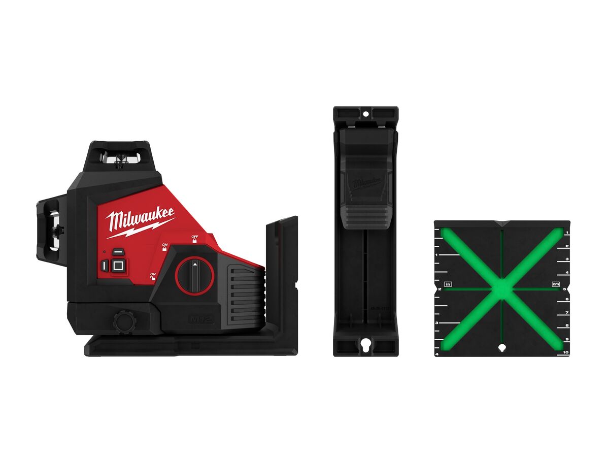 reece Milwaukee M12 3 Plane Laser (Tool Only)