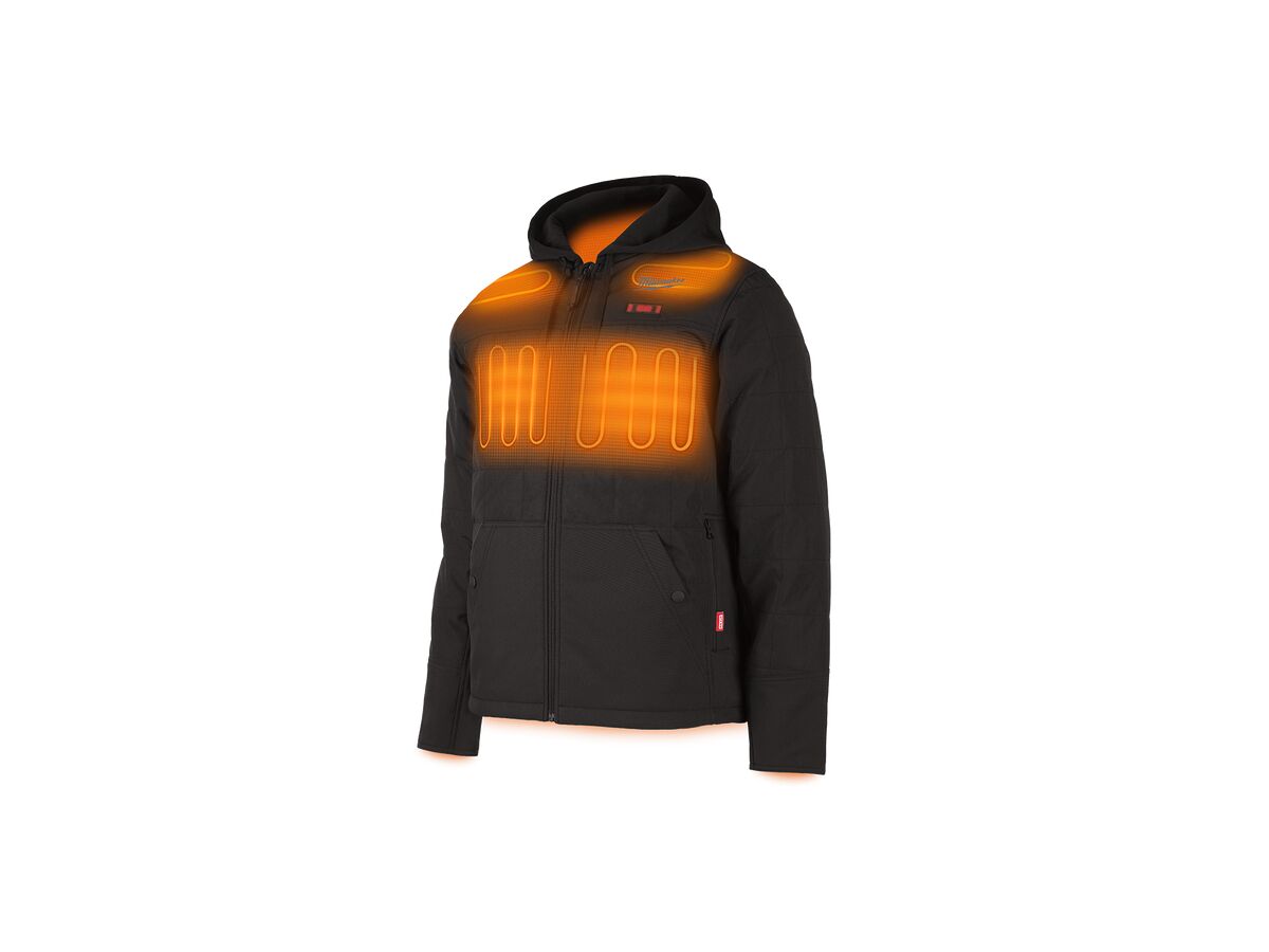 Reece Milwaukee M12 AXIS Heated Jacket Black - S