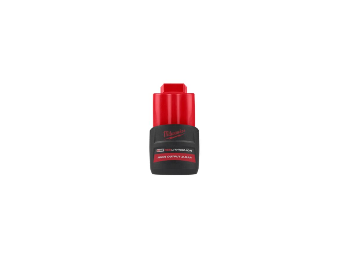 reece Milwaukee M12 High Output 2.5Ah Battery