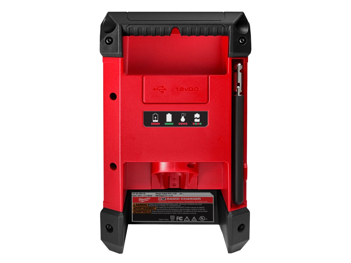 Reece Milwaukee M12 Radio/Charger Dab+