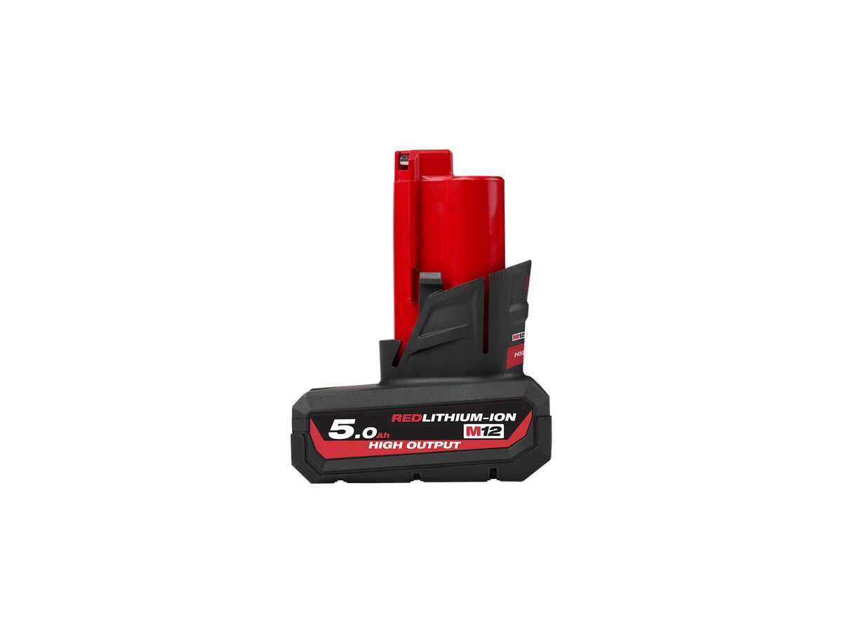 reece Milwaukee M12 Red Lithium Battery 5.0Ah