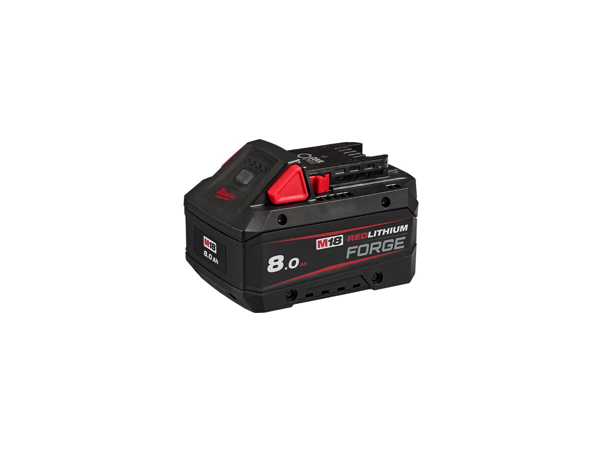 Reece Milwaukee M18 Redlithium Forge 8.0Ah Battery
