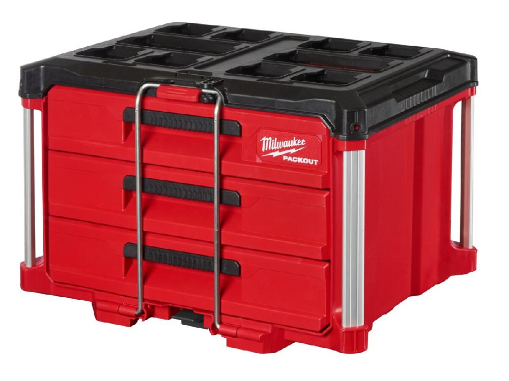 Reece Milwaukee PACKOUT 3-Drawer Tool Box