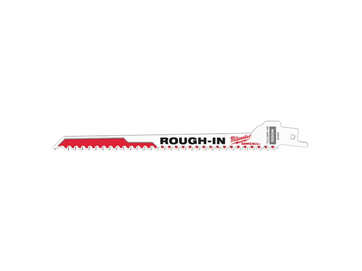 reece Milwaukee Sawzall Saw Rough In Blades (Pack 5)
